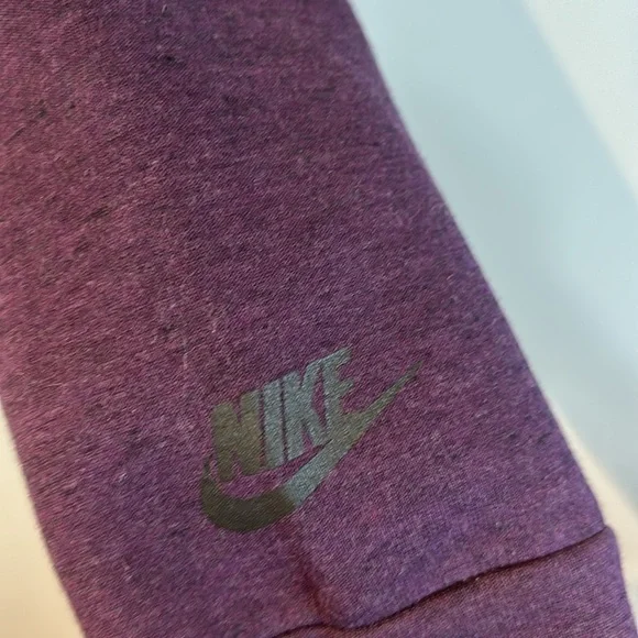 Nike Tech Womens Aeroloft 800 down-fill fleece purple Moto jacket medium BNWT - Picture 14 of 14